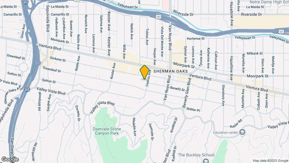 Cedros Plaza Apartments Map and Location Details