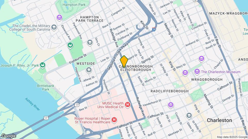 229 Rutledge Ave Map and Location Details