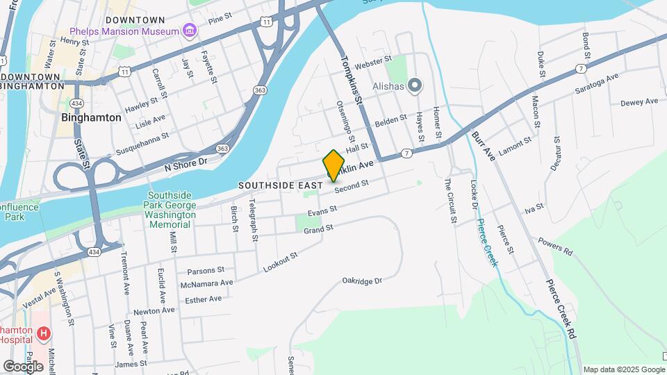 9 Second St Map and Location Details