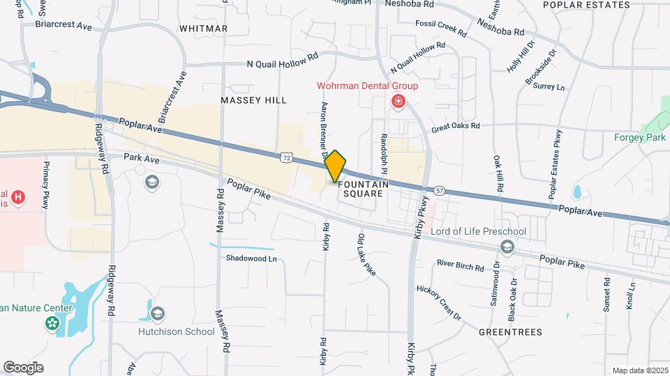 1855 Poplar Woods Cir E Map and Location Details