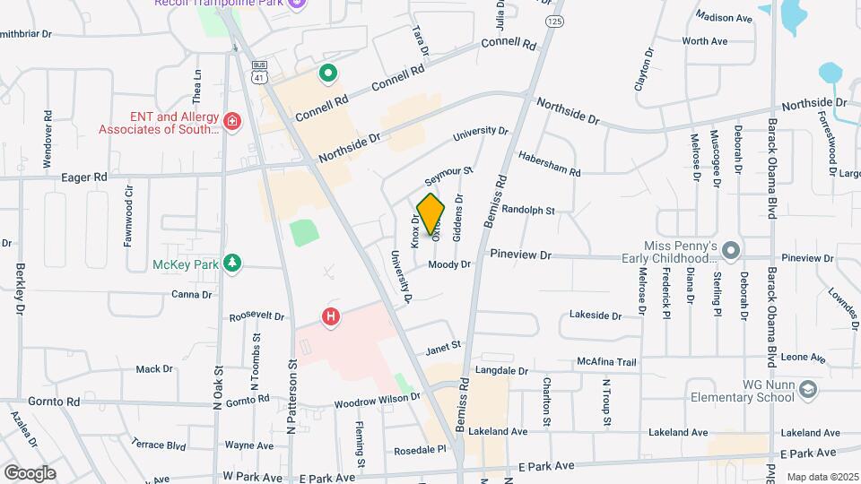 2406 Oxford Dr Mapa y Detalles de la Ubicación