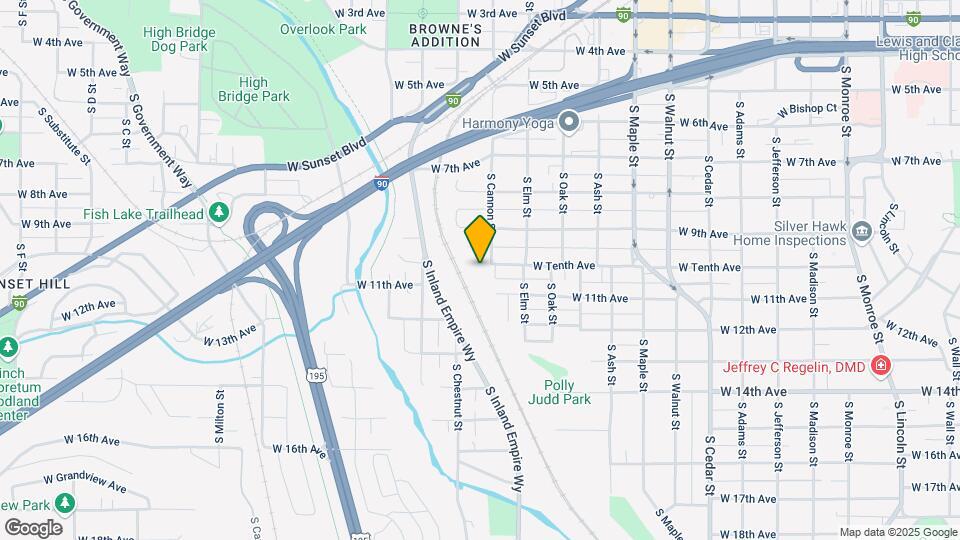 2015 W Tenth Ave Map and Location Details
