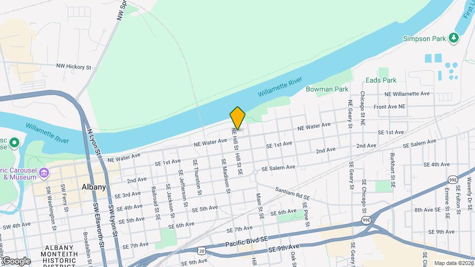 253 Hill St NE Map and Location Details