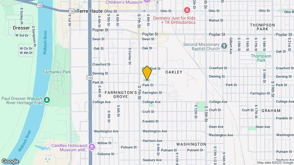 833 S 8th St Map and Location Details