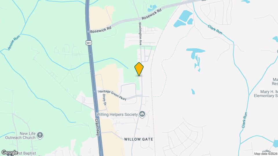 5925 Washington Ave Map and Location Details