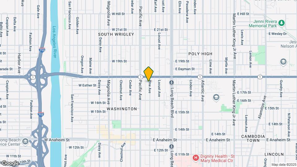 1757-1763 Pine Ave Map and Location Details
