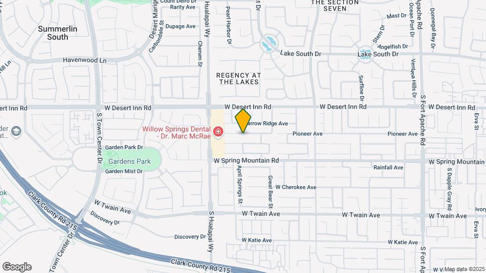 10075 Yellow Canary Ave Map and Location Details