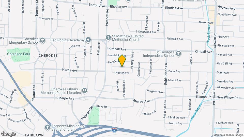3481 Dunn Ave Map and Location Details