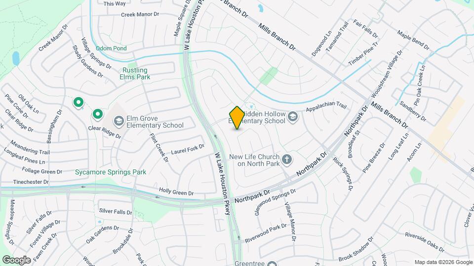 3607 Spring Arbor Way Mapa y Detalles de la Ubicación