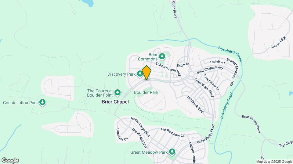 2397 Briar Chapel Pkwy Map and Location Details