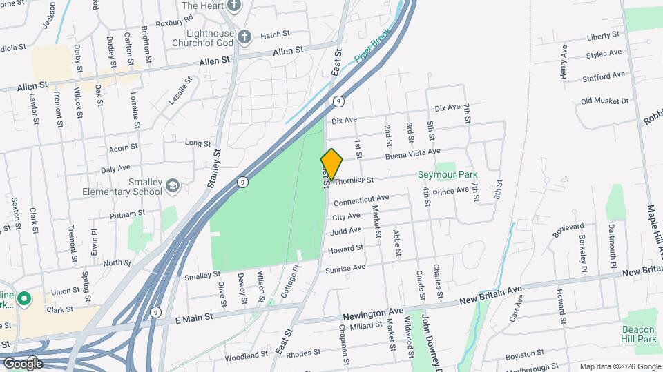 913 East St, Unit #2 Mapa y Detalles de la Ubicación