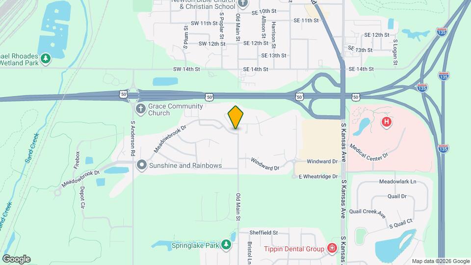 105 Meadowbrook Dr Map and Location Details