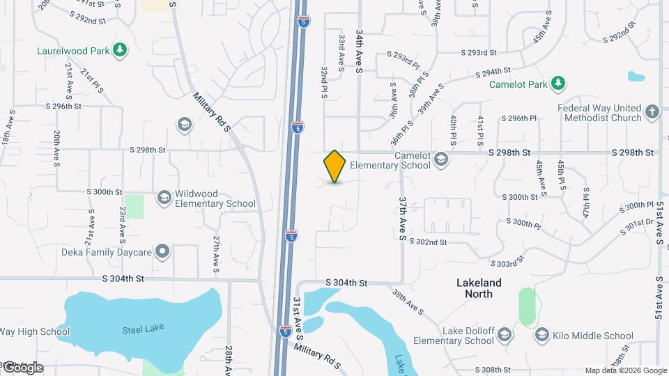 3231 S 299th St Map and Location Details