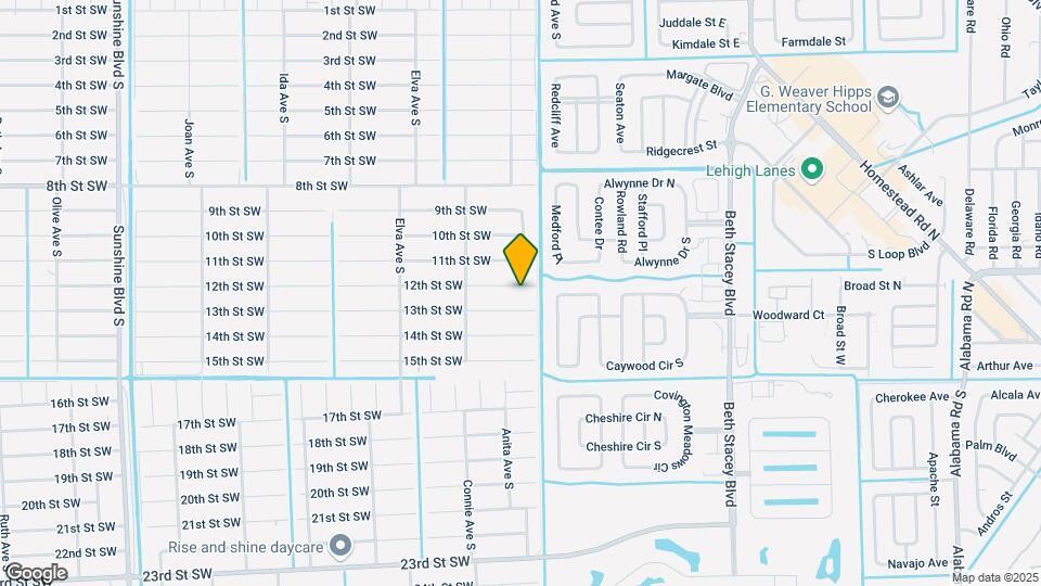 2505 12th St SW Map and Location Details