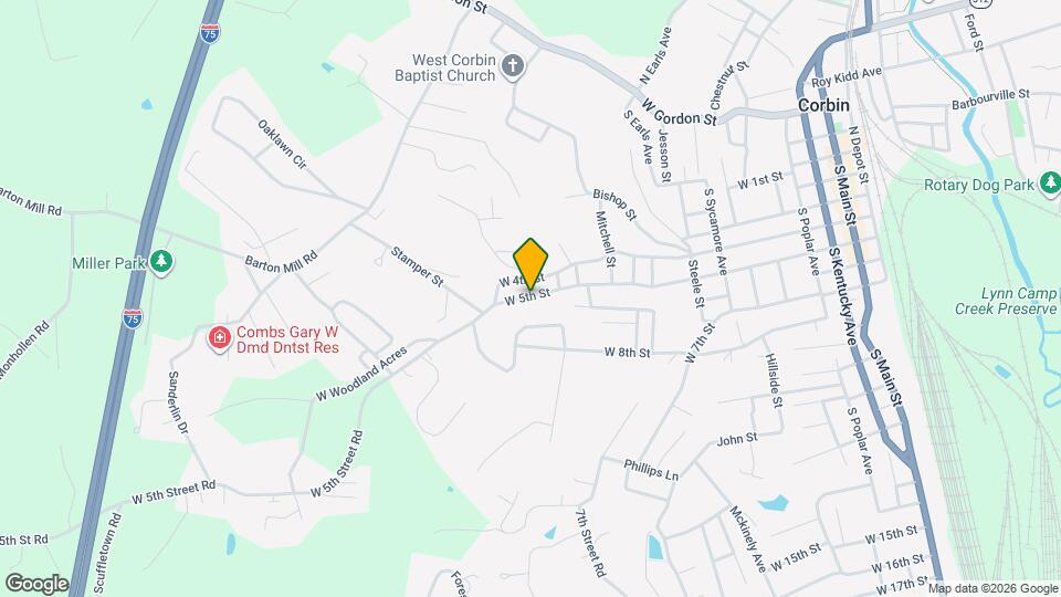 1011 W 5th St, Unit 6 Map and Location Details