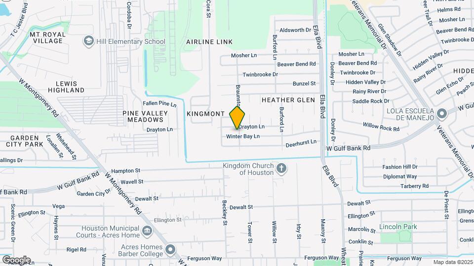2202 Winter Bay Ln Map and Location Details
