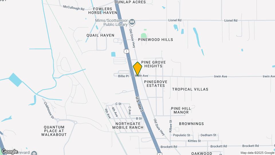 3485 U.S. Rte 1 Map and Location Details