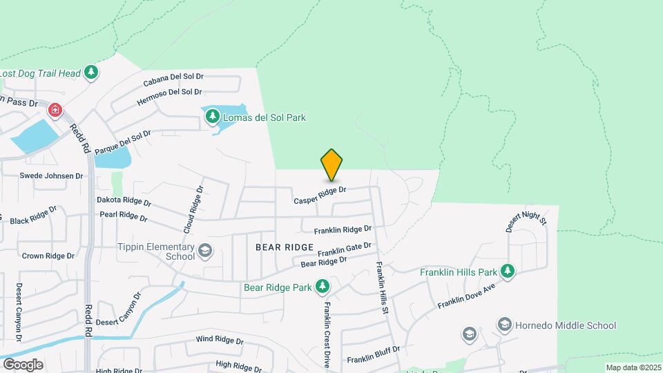 6353 Casper Ridge Dr Map and Location Details