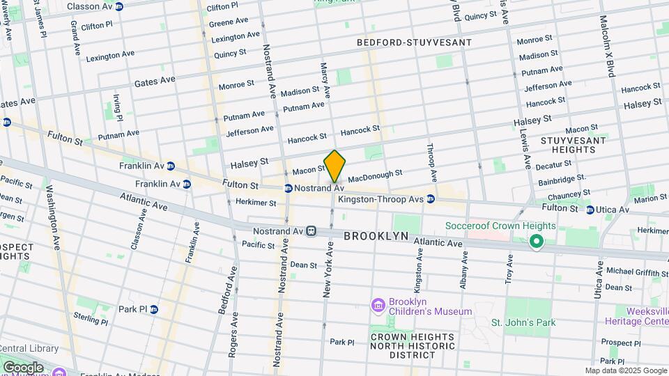 1367 Fulton St Mapa y Detalles de la Ubicación