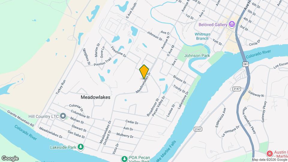 120 Meadowlakes Dr Map and Location Details