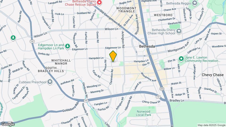 7205 Clarendon Rd Map and Location Details