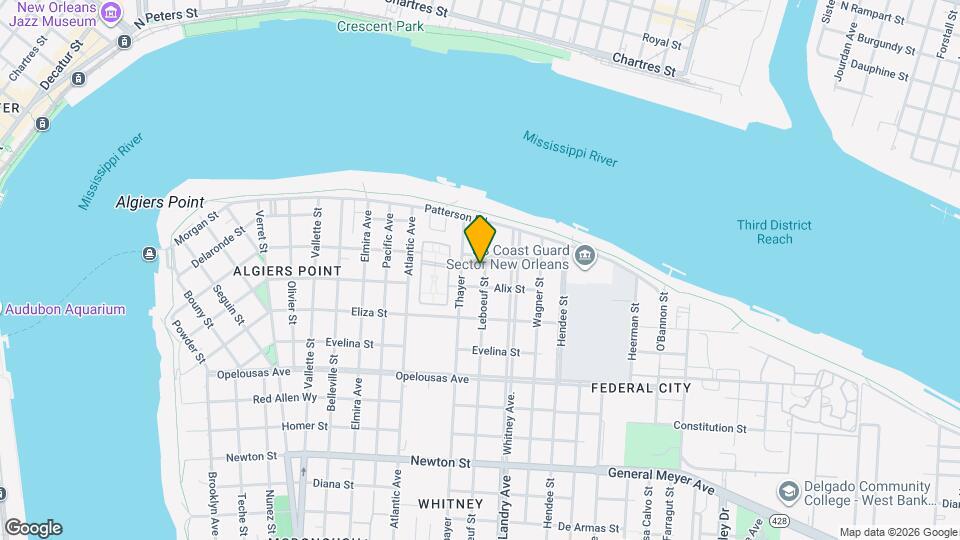 321-323 Leboeuf St Mapa y Detalles de la Ubicación