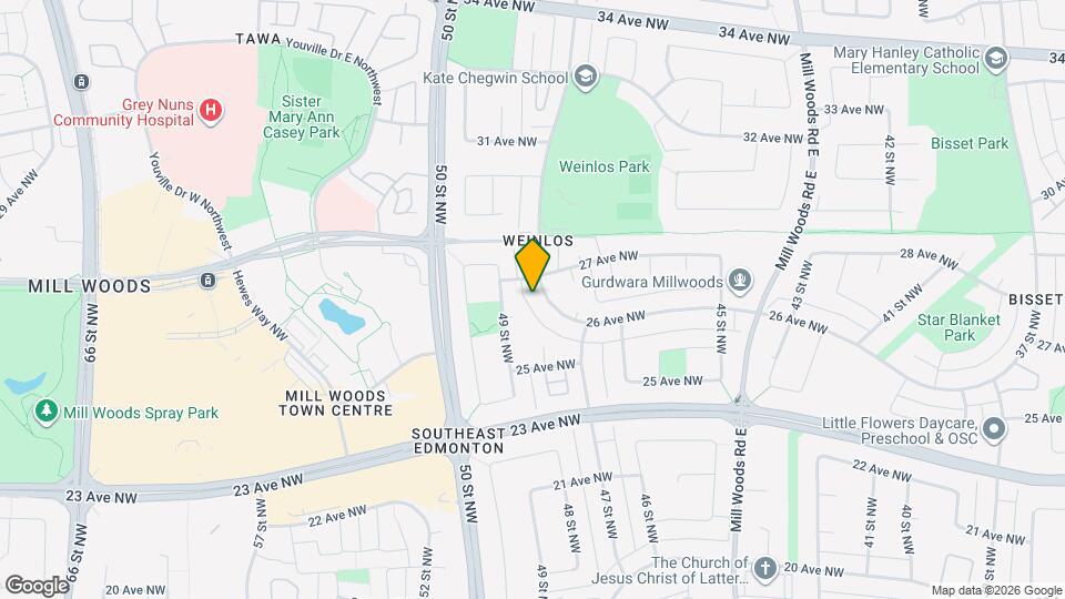 2624-2648 48 St NW Map and Location Details