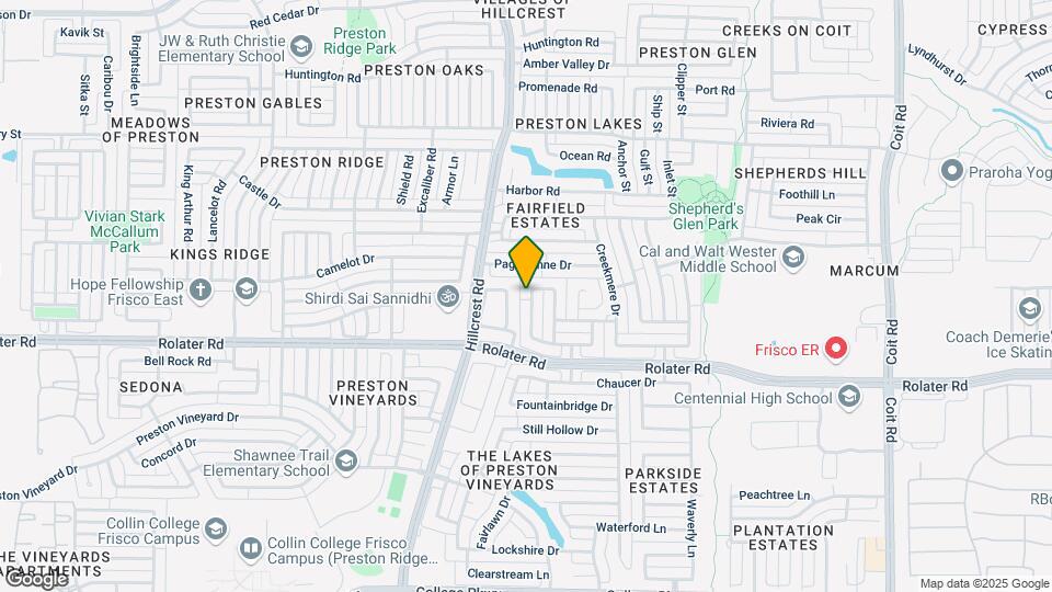 7449 Danbridge Ln Map and Location Details