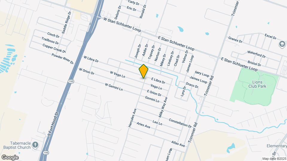 101 W Vega Ln Map and Location Details