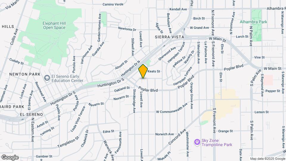 3900 Stockbridge Ave Map and Location Details