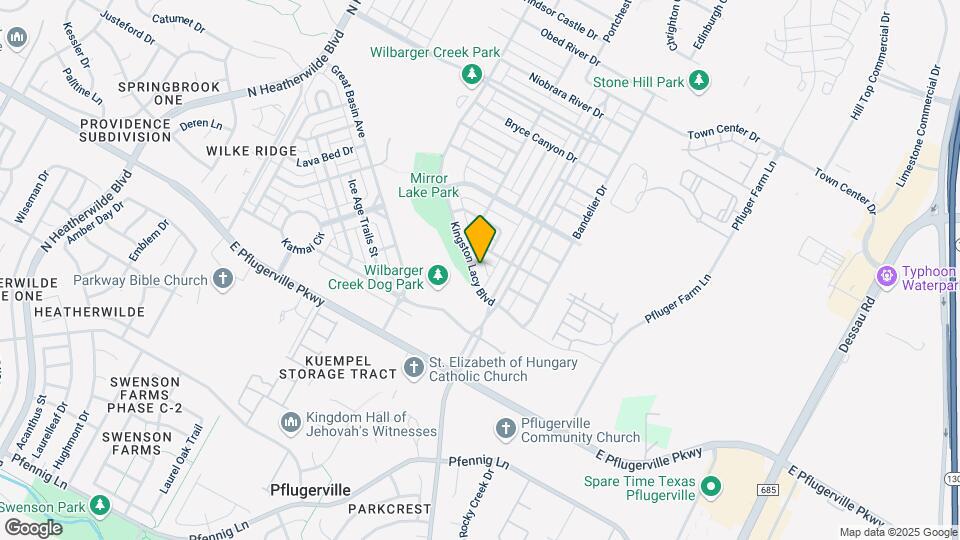 1716 Kingston Lacy Blvd Map and Location Details