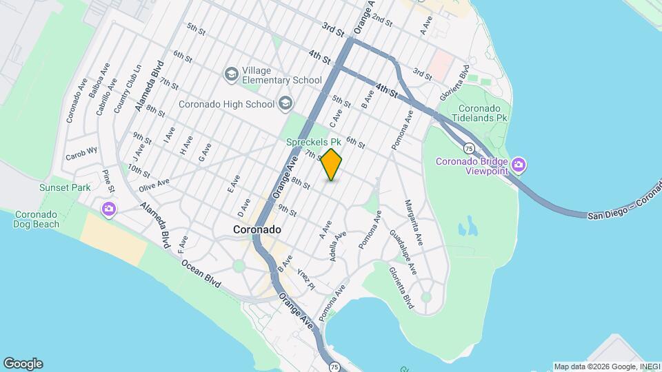 753 B Ave Map and Location Details