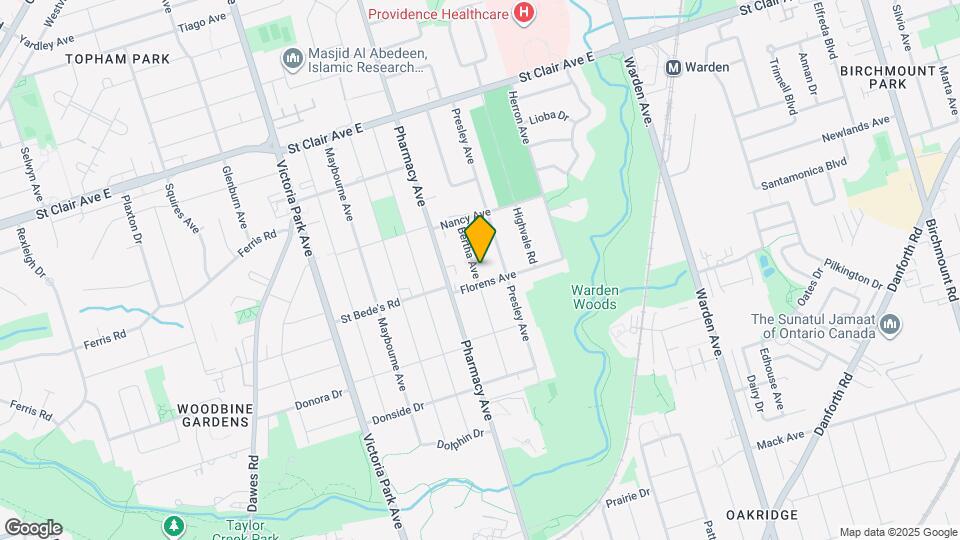 61 Bertha Ave Map and Location Details