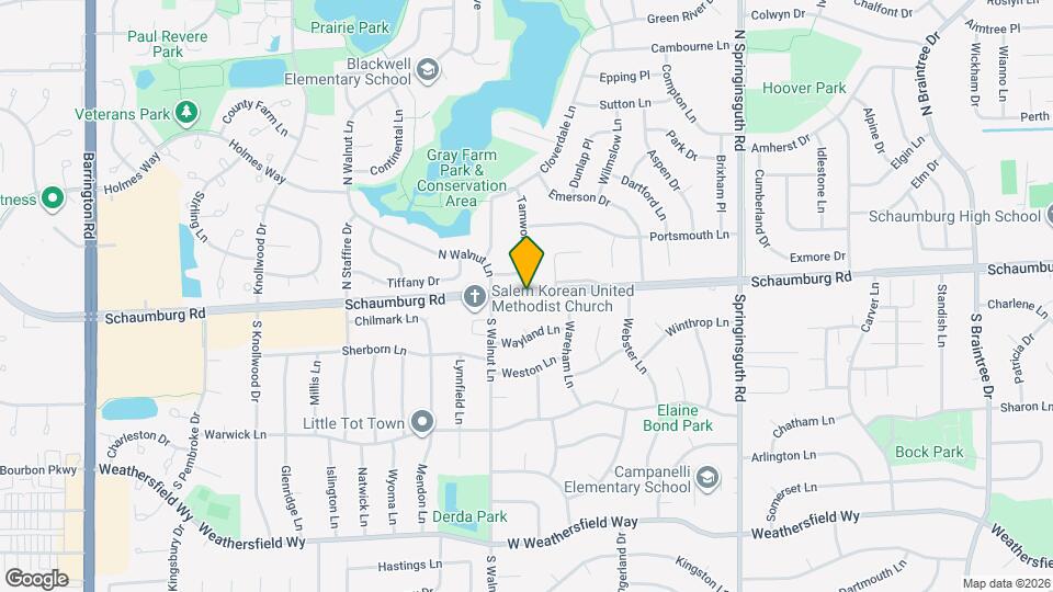 1925 W Schaumburg Rd Map and Location Details