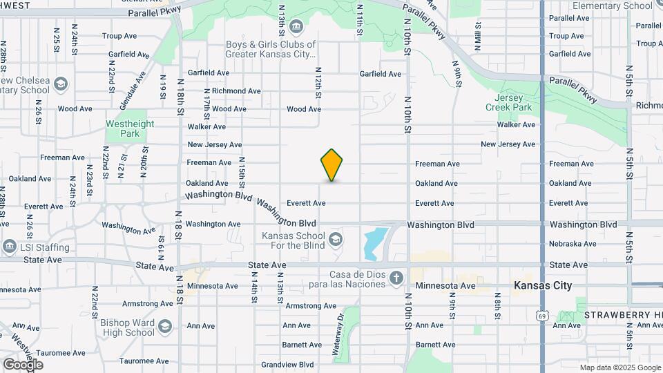 1137 Oakland Ave Mapa y Detalles de la Ubicación