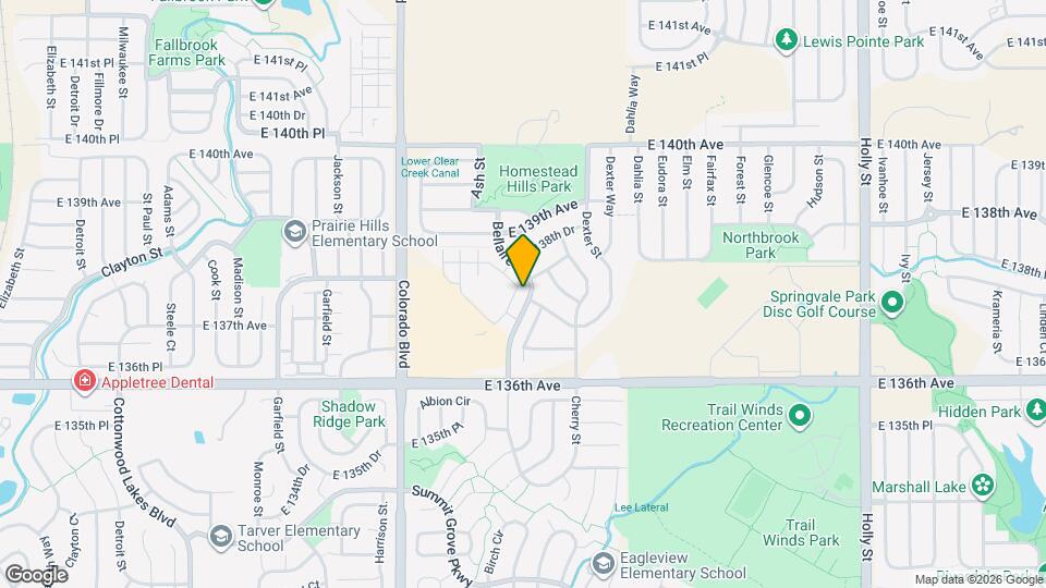 13645 Ash Cir Map and Location Details