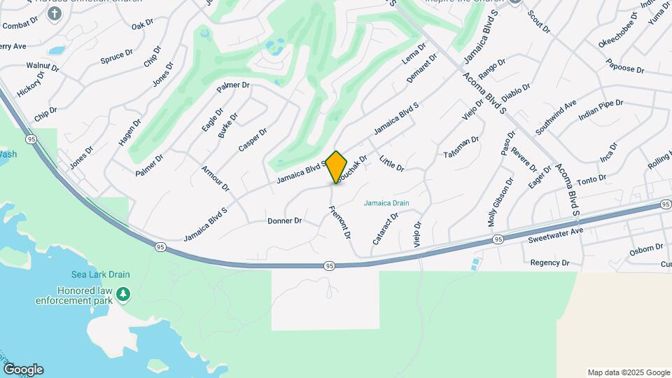 2191 Fremont Dr Map and Location Details