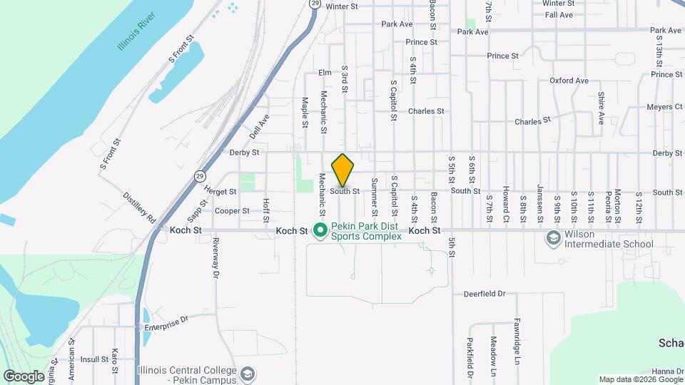 300 South St Map and Location Details