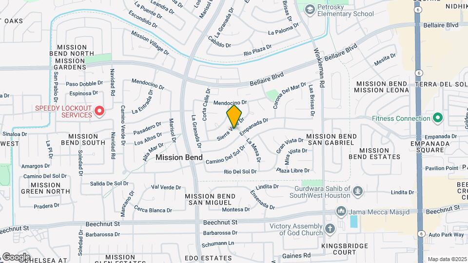 15507 Sierra Valle Dr Map and Location Details