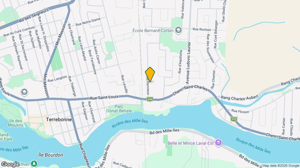 431-439 Rue Hervieux Rue Map and Location Details