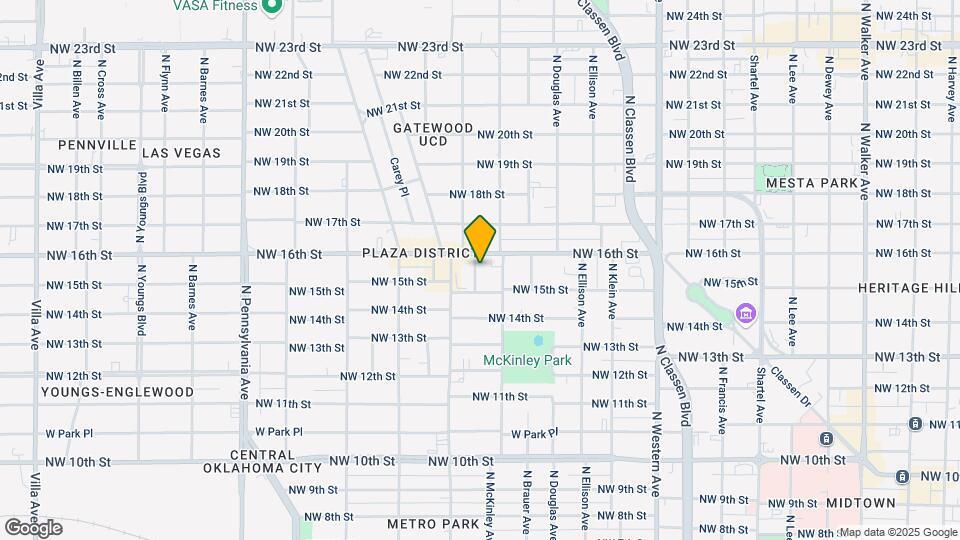 1620 N Marion Ave Mapa y Detalles de la Ubicación