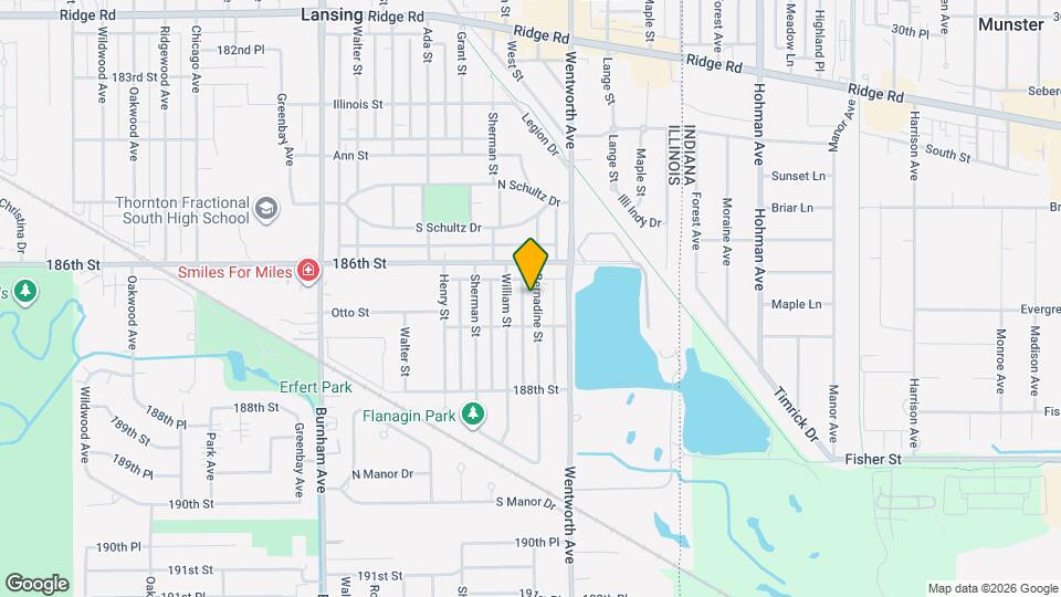 18634 Bernadine St Map and Location Details