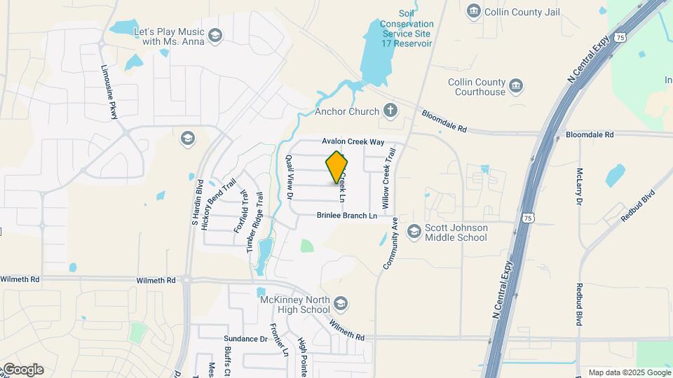 2505 Lake Meadow Dr Map and Location Details