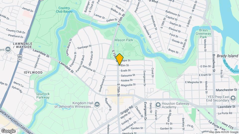 7504 Elm St Map and Location Details