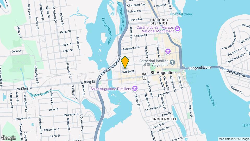 144 Oviedo St Map and Location Details
