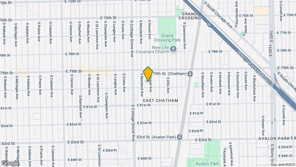 7948 S Drexel Ave, Unit 2 Mapa y Detalles de la Ubicación