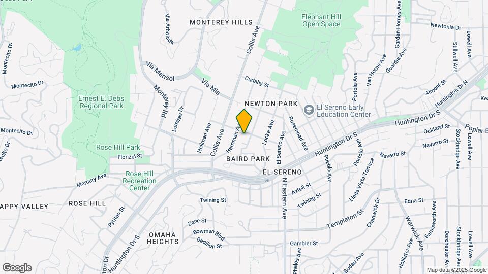 4760 Edison St Map and Location Details