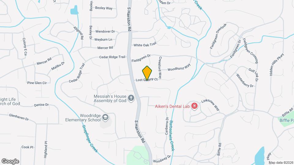 4749 Lost Colony Ct Map and Location Details