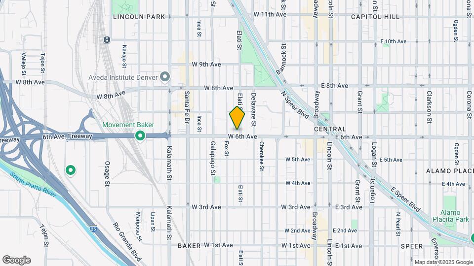 603 Elati St Map and Location Details