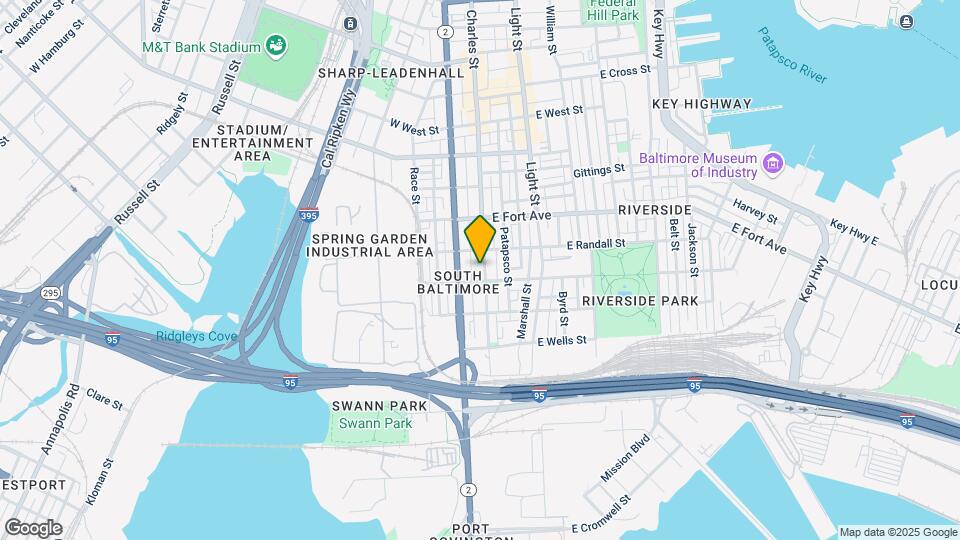 1632 S Charles St Mapa y Detalles de la Ubicación